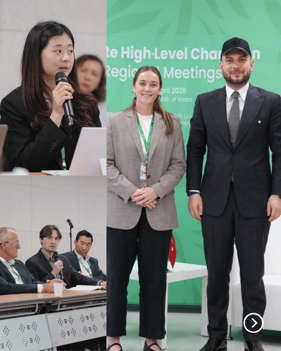 hlcchampions's tweet photo. We’re leaving Climate Week 3 in Yeosu with a clear mission: making climate action work for people in their daily lives.

Over the last few days, COP31 Climate High-Level Champion @samedagirbas has been on the ground, moving beyond the conference rooms to see where real solutions are being built.

As we look toward COP31 in Antalya, we are accelerating the partnerships that prove a safer, cleaner, and fairer world is possible today.