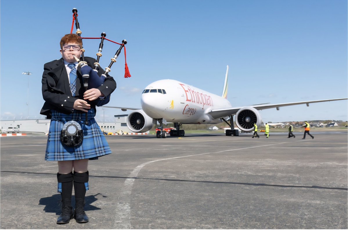 ETEmbassyLDN's tweet image. Ethiopian Airlines expands its cargo network with 3 weekly e-commerce flights from Hong Kong to Glasgow Prestwick Airport, boosting trade links across Asia, Europe &amp;amp; Africa. ✈️
Read More: meantime.global/glasgow-prestw…

#EthiopianAirlines 
#Aviation #Logistics #GlobalTrade

@AmbBirukUK