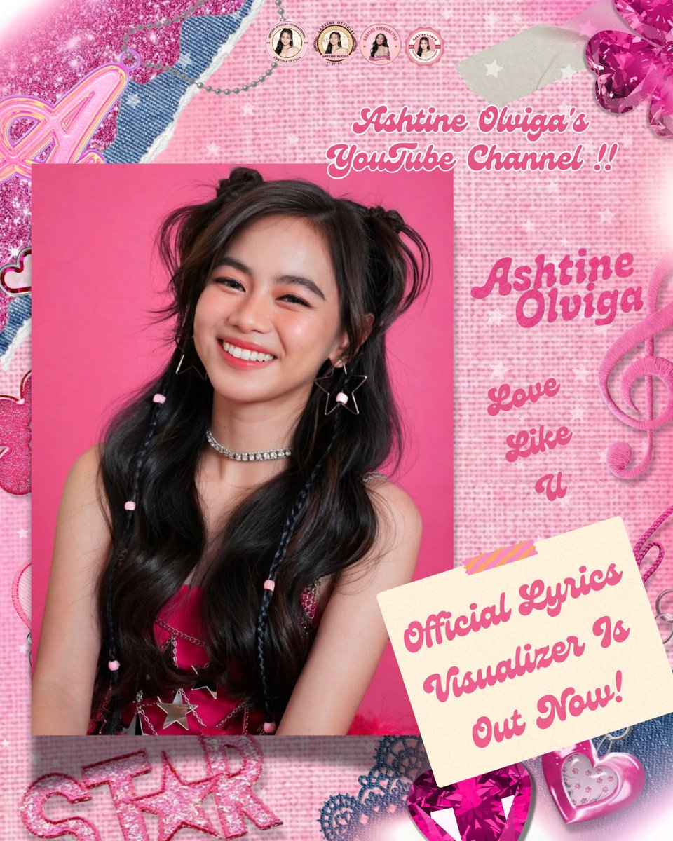 IT’S OUT NOW, SHINES! 💖🎬

The “Love Like U” Official Lyrics Visualizer is finally here on YouTube! Experience the song all over again and fall even deeper in love with the voice and charm of Ashtine Olviga. ✨

Visit Ashtine's YT Channel! 🫶🏻

🔗: youtu.be/mFOvZNZEoQM?si…