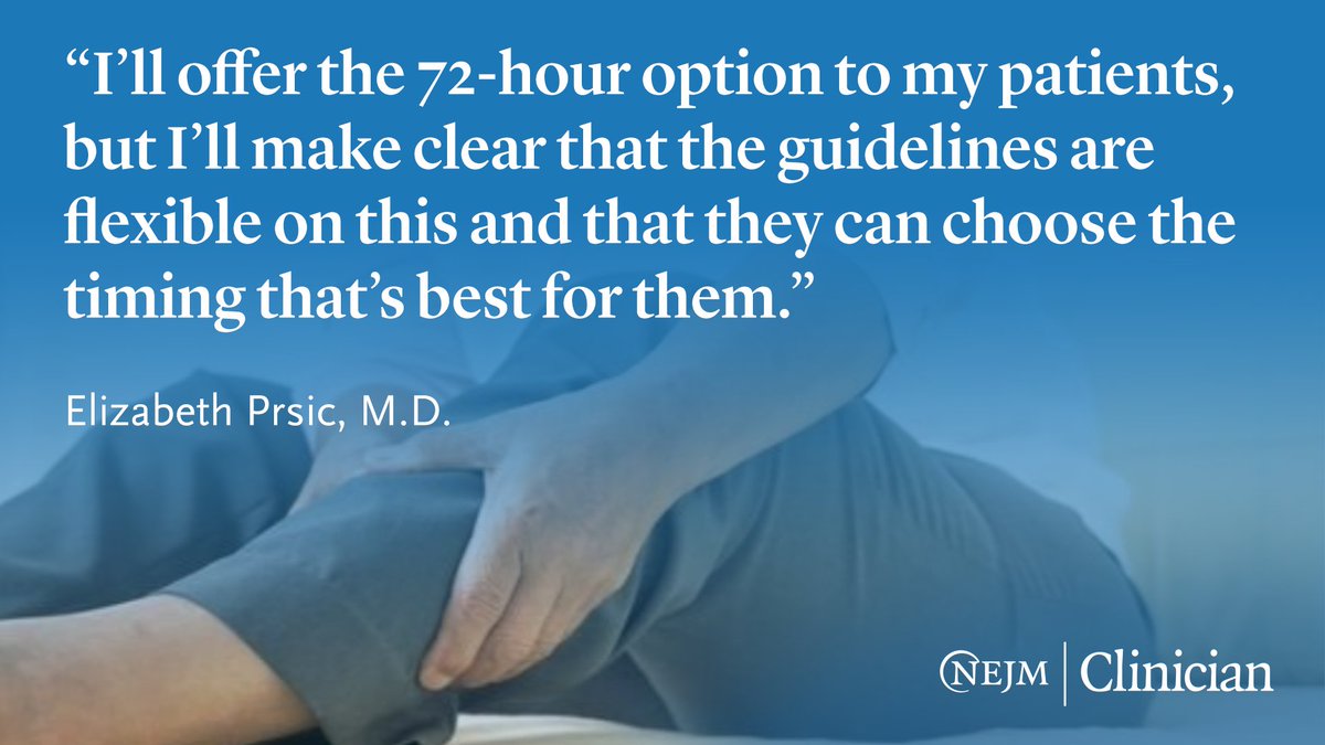 NEJMClinician's tweet image. Pegfilgrastim is recommended in patients at high risk for developing chemotherapy-associated febrile neutropenia, but it can cause severe, persistent bone pain. Could adjusting the timing reduce pain? 

#Oncology