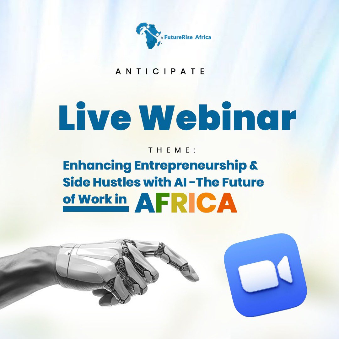 futurerise_'s tweet photo. The future of work in Africa?
Yeah, you will wan to be here.
Anticipate… https://t.co/Ug13ZrFQCR