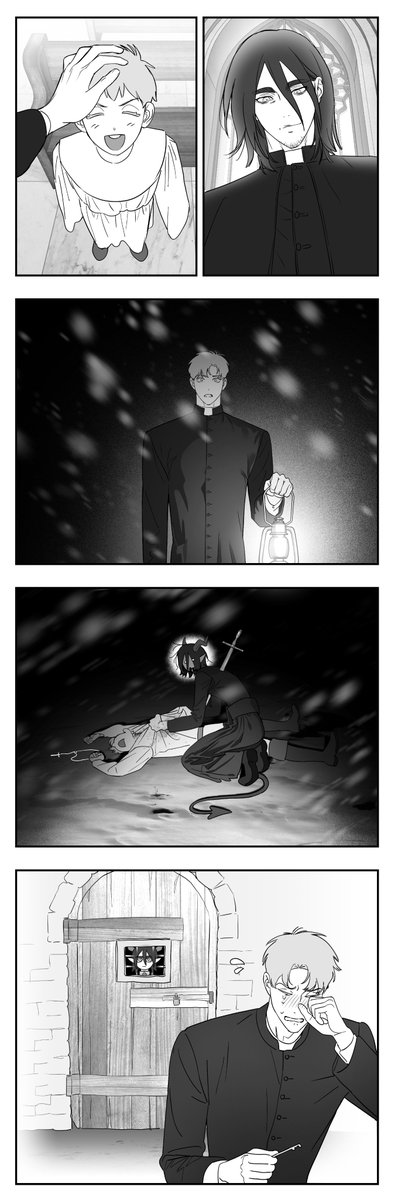 hussi_kisses's tweet photo. (어른)팔코에렌 신부악마au https://t.co/qPUzKmr16w
