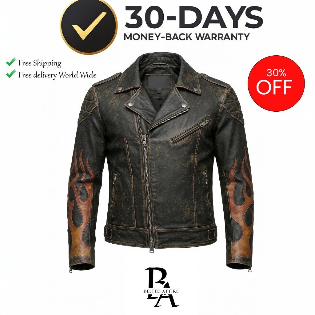 BeltedAttire's tweet image. Men's Distressed Flame Leather Jacket Handmade Biker 

✔ 30-Day Satisfaction Guarantee
🌍 Free Worldwide Shipping
✨ Premium Quality Promise

Shop Now : 

Etsy : 
etsy.com/listing/449438…

eBay :
ebay.com/itm/1171615549…

#LeatherJacket #BikerJacket
#MensFashion