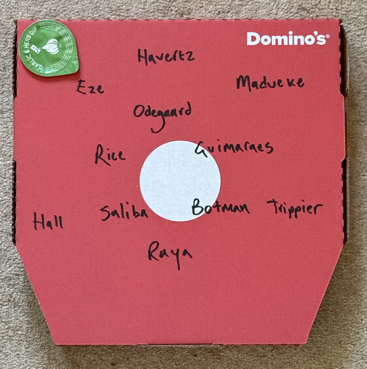 Domino's Pizza UK tweet media