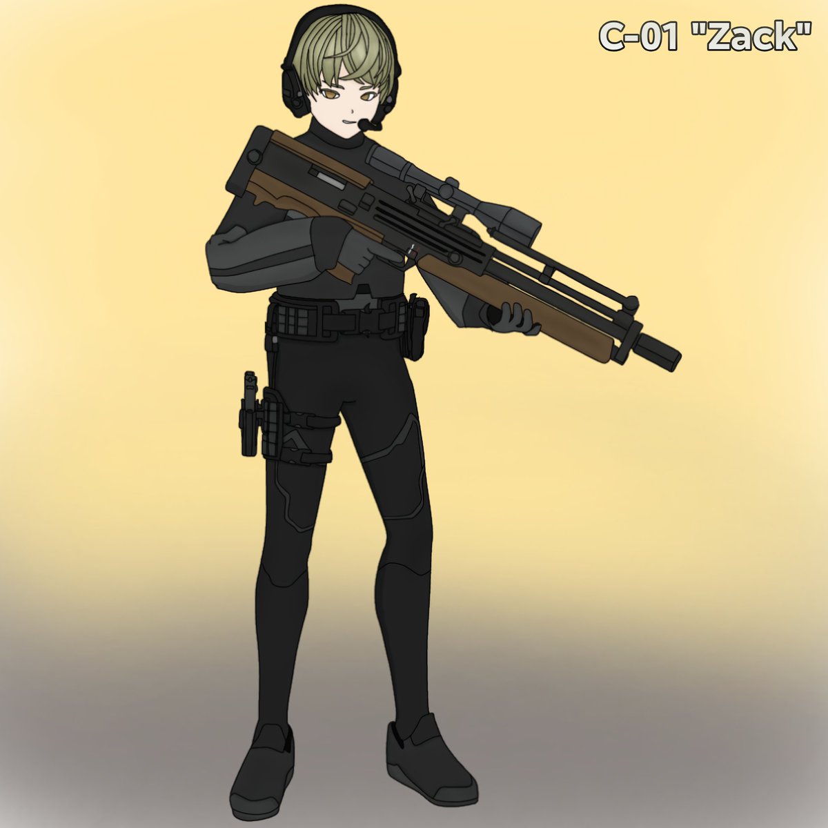 cyber1445's tweet photo. tactical Zack. Include neck gaiter version

#2dart #art #OC #tactical #tacticalart https://t.co/SQPnxGotDn