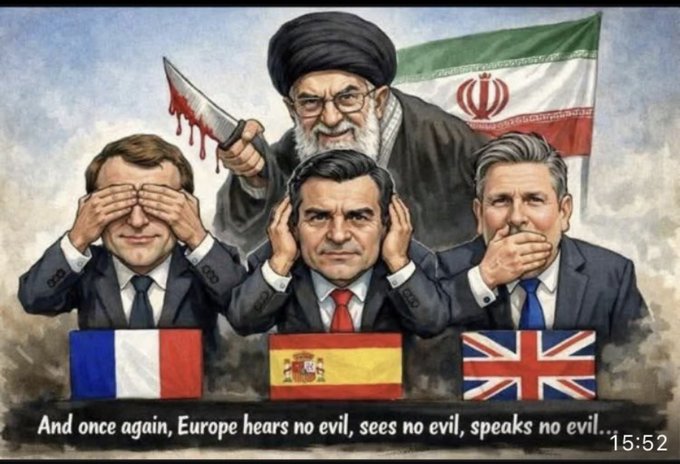 YvesDON's tweet photo. #Guerre Anti #islamiste-#Jihad menée VS l'#Iran & ses #proxys🇵🇸🇱🇧avec #Israël qui a su quitter le #StatuQuo instable de l'#Occident🇬🇧🇪🇺🇫🇷🇪🇸depuis le #7Octobre2023 avec le "en même temps" en #Zigzags permanent de #Macron🙃🤡qui ose dire "les #ÉtatsUnis ne sont pas stable"😂
🇮🇱🇺🇸👊 https://t.co/G2Mik989WI