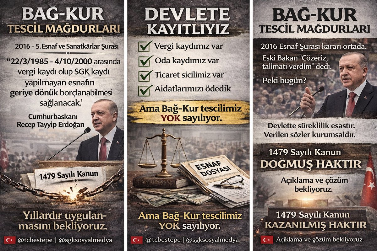 BaĞKuR TeSciL MaĞduRu tweet media