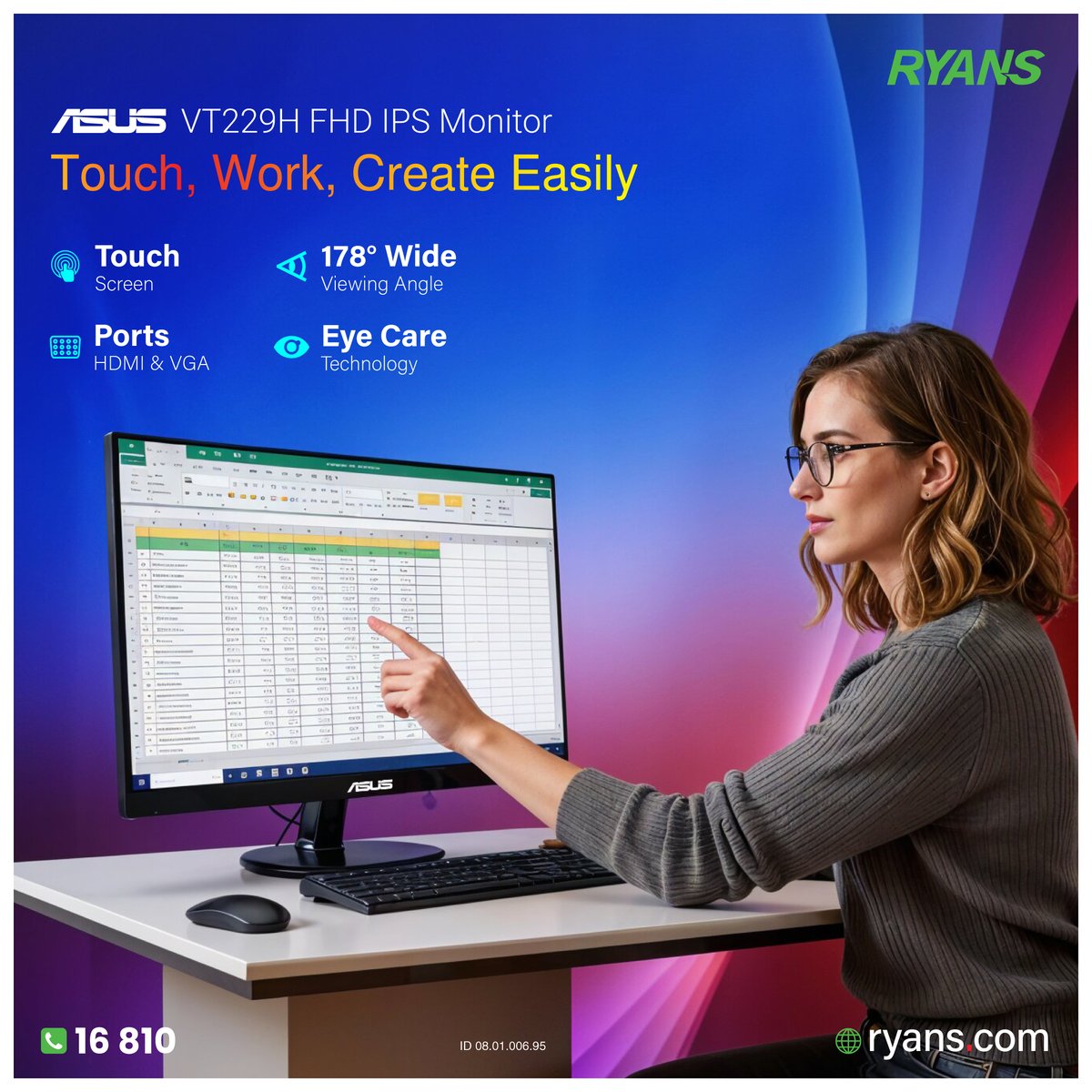 RyansComputers's tweet image. 🖥️ ASUS VT229H ✨
21.5" FHD IPS touch display for smooth and interactive use.

🛒 Buy Now — ryans.com/asus-vt229h-21…

#RyansComputers #ASUS #Monitor #TouchMonitor