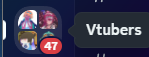 arch_roko's tweet photo. i didnt check my vtuber discord pings for just a couple hours.... https://t.co/ugBJLxytPg