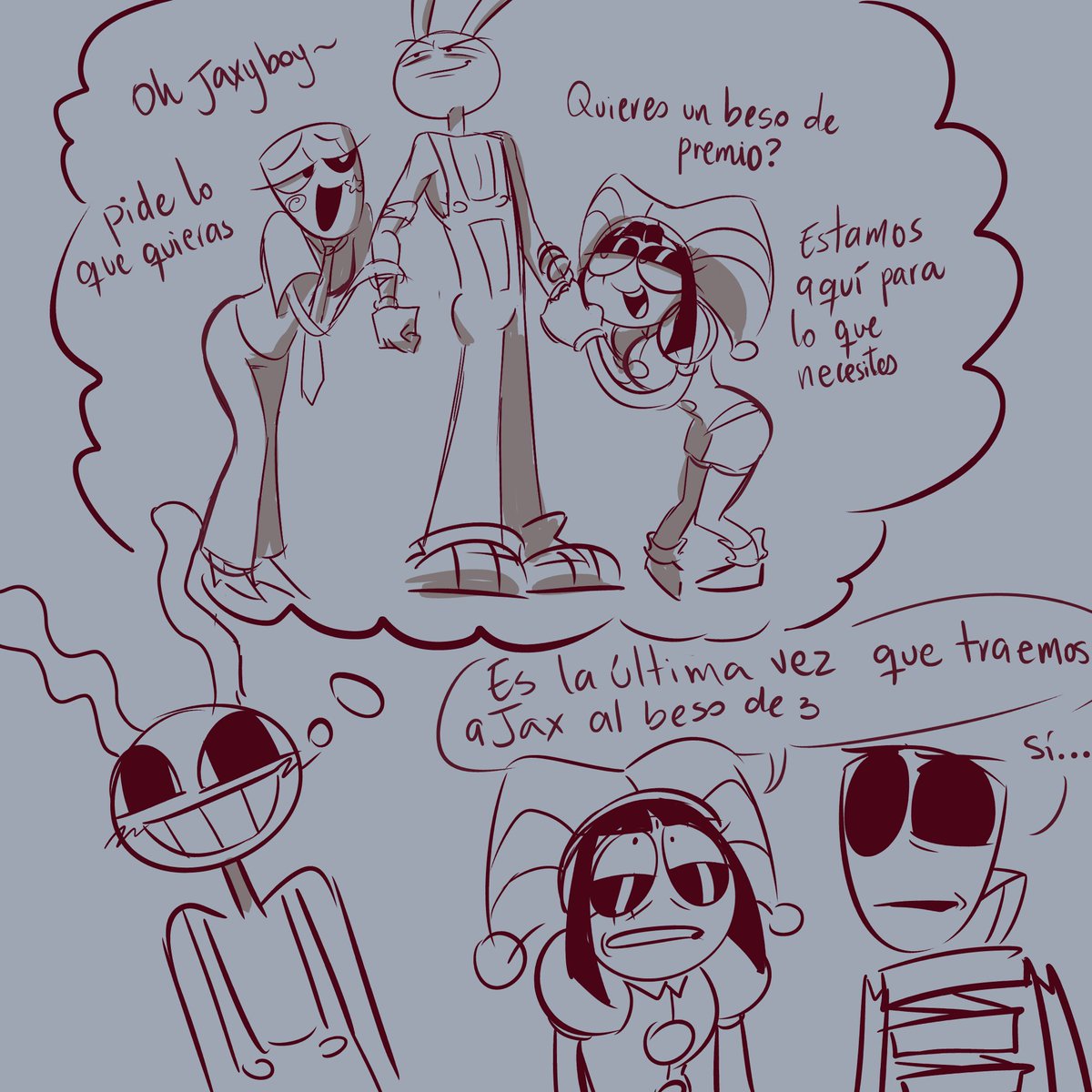 leche_arrocera's tweet image. Otra pendejada funnyribbunny
#TADC #doodles
