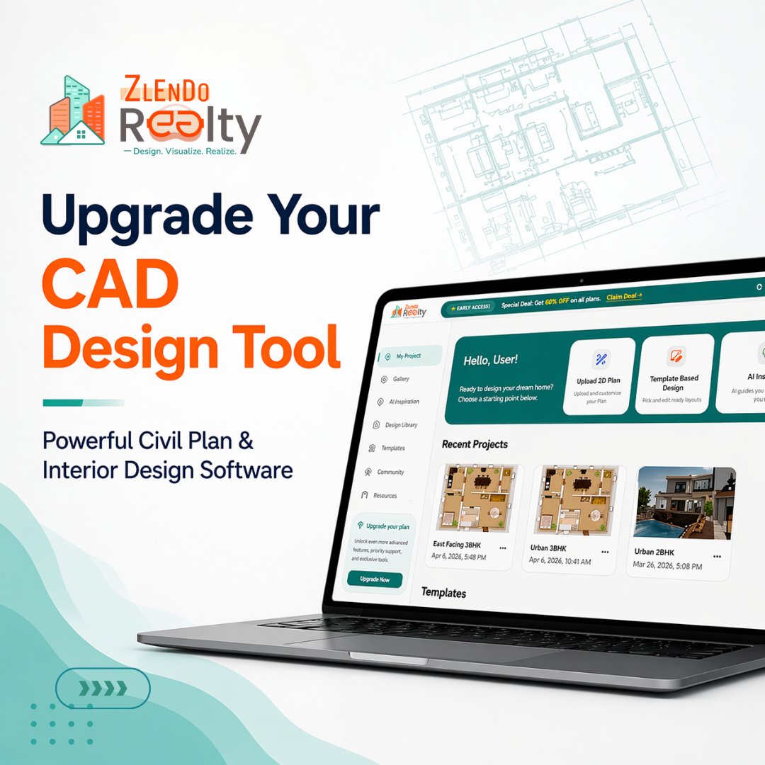 ZlendoRealty's tweet image. Your design tools are either winning clients — or losing them. 👀
Zlendo Realty just changed the game. Outdated CAD? Gone. Smarter software? Here. 60% OFF? RIGHT NOW. 🔥
Tap through and see why pros are switching.
👉 Visit: zlendorealty.com
  
#CADDesign #ZlendoRealty