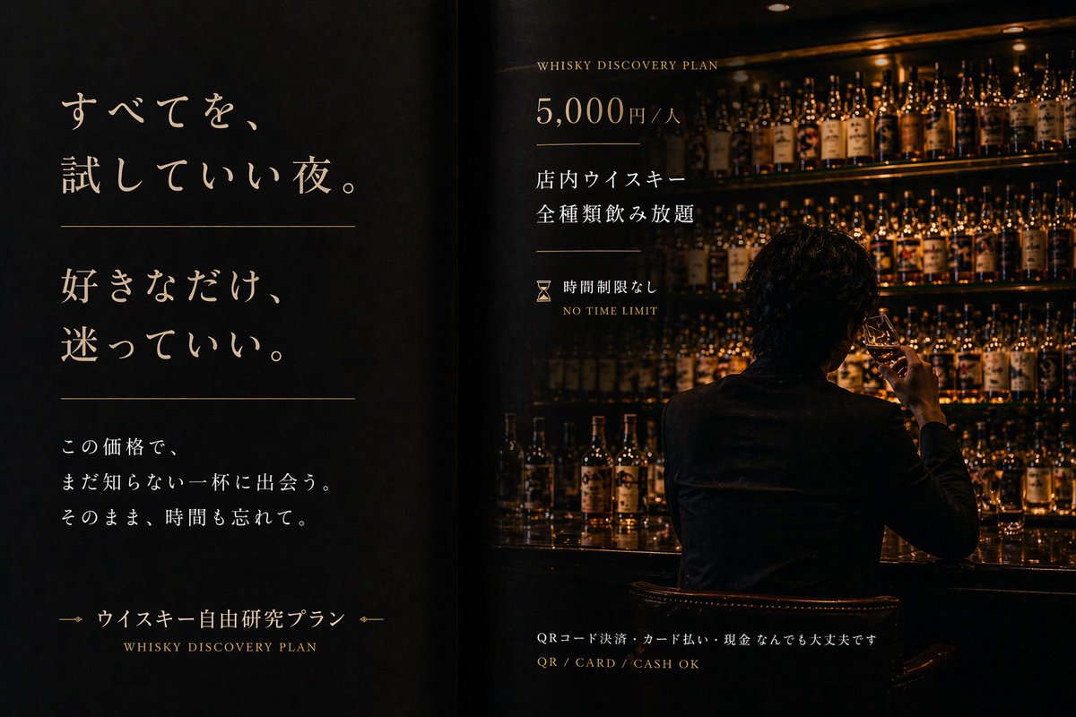 知らなかった一本と、今夜出会う ウイスキーって・・こんなに種類が