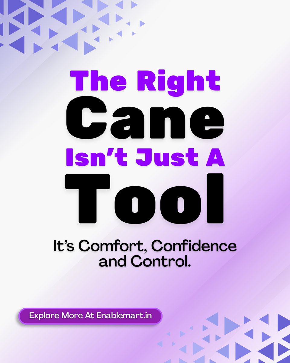 EnableMart's tweet photo. All white canes look similar.
But the right one changes everything.

Choose what fits your need: https://t.co/s9XI0OqjsQ https://t.co/UeeBz0ImUI