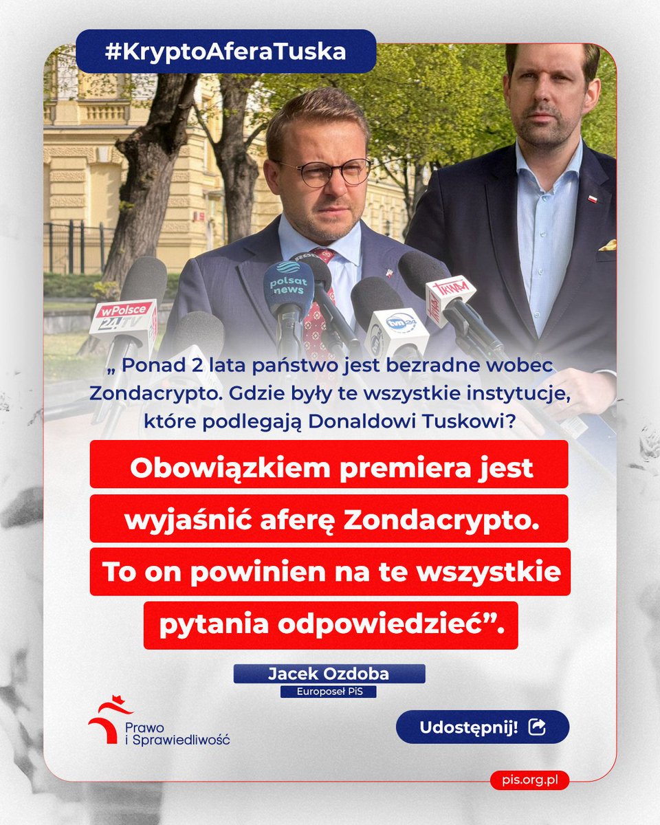 Prawo i Sprawiedliwość tweet media