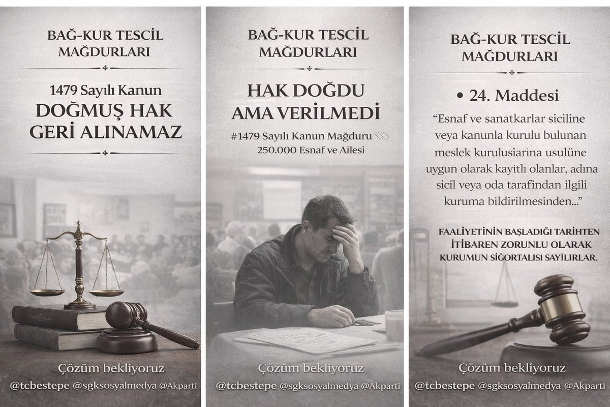 BaĞKuR TeSciL MaĞduRu tweet media