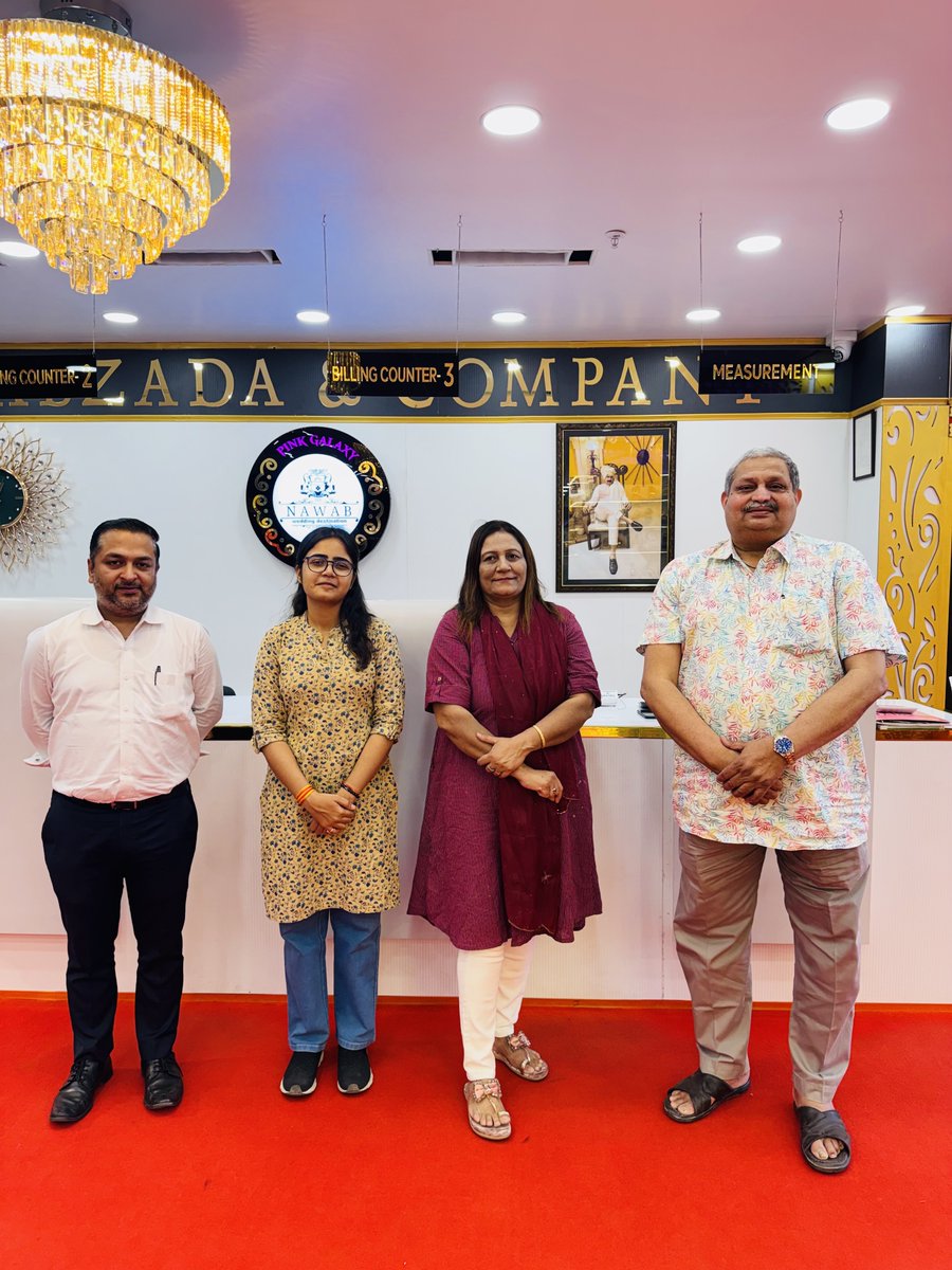 Visited THE NAWAB perfect Wedding Destination at MGF Mall , Jaipur on 25.4.26 . Congratulations Nawab Sahaib of Tonk.