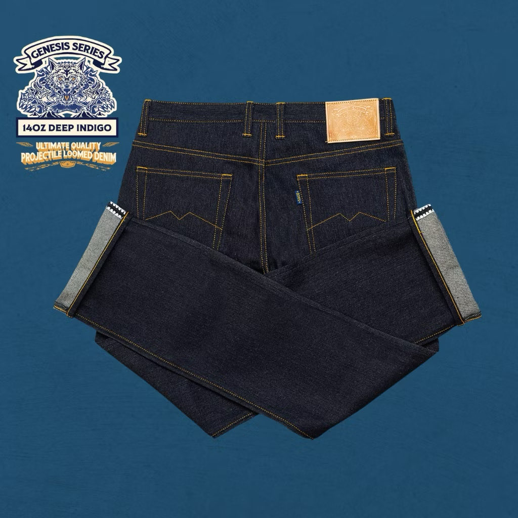 DI JUAL MURAH !!!
Belum pernah dipakai dan tag masih lengkap.

1. Sage Denim Foxtrail 16oz Sanforized Extra Deep Indigo Selvedge - Size 40 StraightCut

2. Sage Genesis Series : 14oz Deep Indigo Ultimate Quality Projectile Loomed Denim - Size 38 SlimStraight

DM more info 🥳