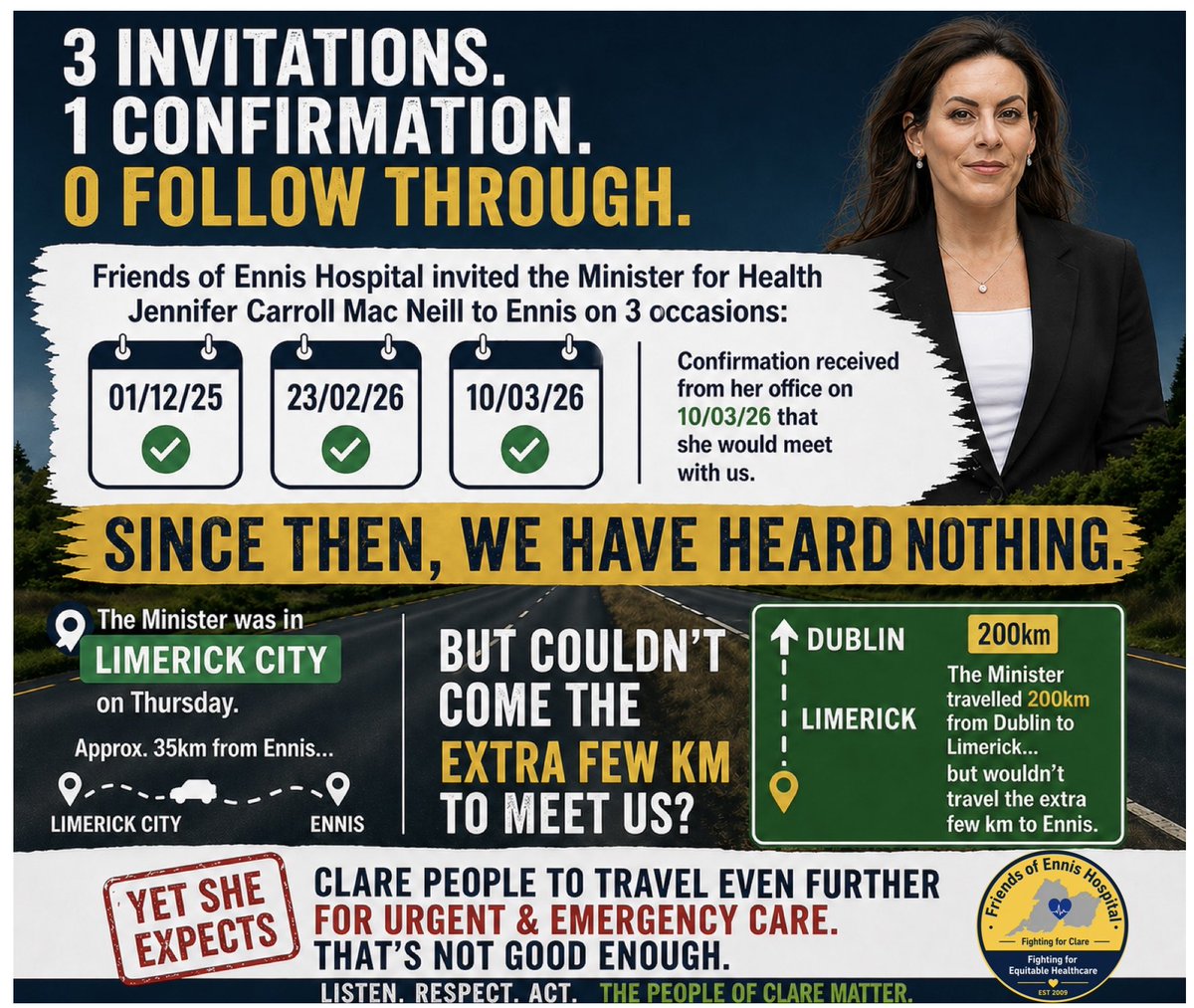 Friends of Ennis Hospital tweet media