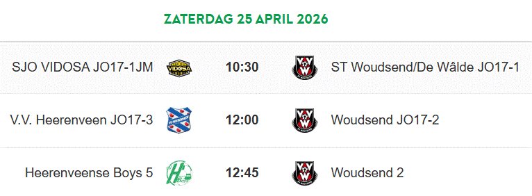 vv Woudsend tweet media