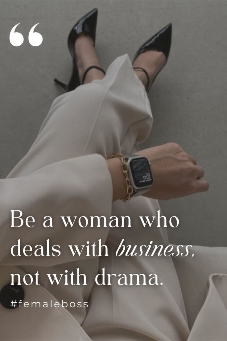 SStormecho's tweet image. Be a woman who handles her business with grace and stays away from the noise Class is silent.  
#Classy #GoalDigger