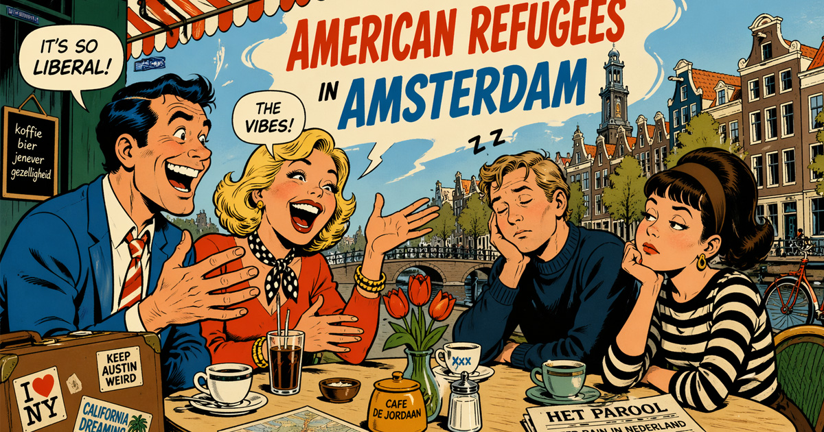 hvdka's tweet image. #amstel #refugees