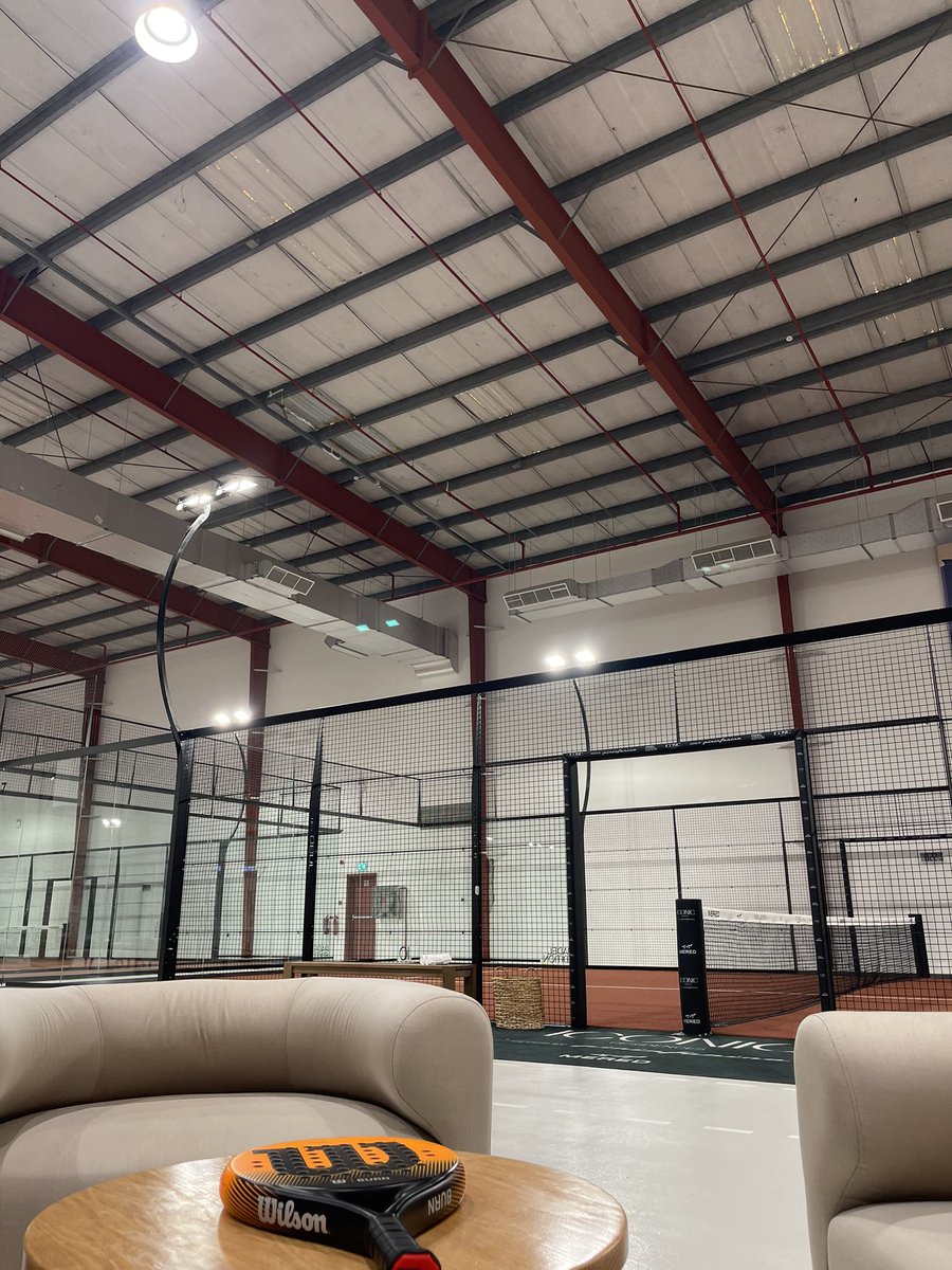 reeceburns98's tweet photo. Saturday morning game at Padel Edition. Best place I’ve played. https://t.co/C4dVyPYjBK