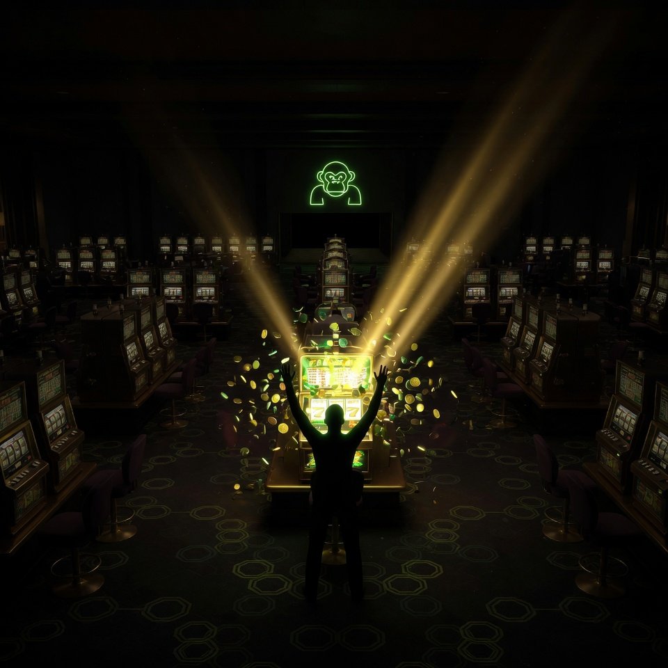 bull_bnb's tweet image. Every chain is a casino these days.
Every memecoin is a slot machine.

Nobody walks into an empty casino.

What fills it?  
One winner screaming at the slot machine while everyone watches.

$SOL was an empty casino in 2023.  
Then $BONK printed millionaires.  
Screenshots spread.