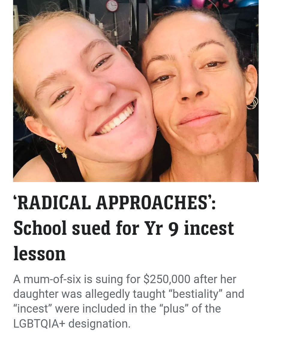 It’s non stop failure for <a href="/sagovau/">SA Government</a> <a href="/ausgov/">Australian Government</a> at present. The South Australian government has admitted it breached its duty of care towards a Year 9 girl after she and her classmates were allegedly taught about topics including bestiality and incest and shown pictures of transgender