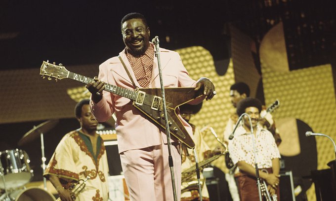 Frances21272855's tweet image. Il #25aprile del 1923 nasce il chitarrista blues #AlbertKing , colui che sarebbe diventato uno dei "tre Re della chitarra Blues" (insieme a B.B. King e Freddie King) 

     #almanaccomercury