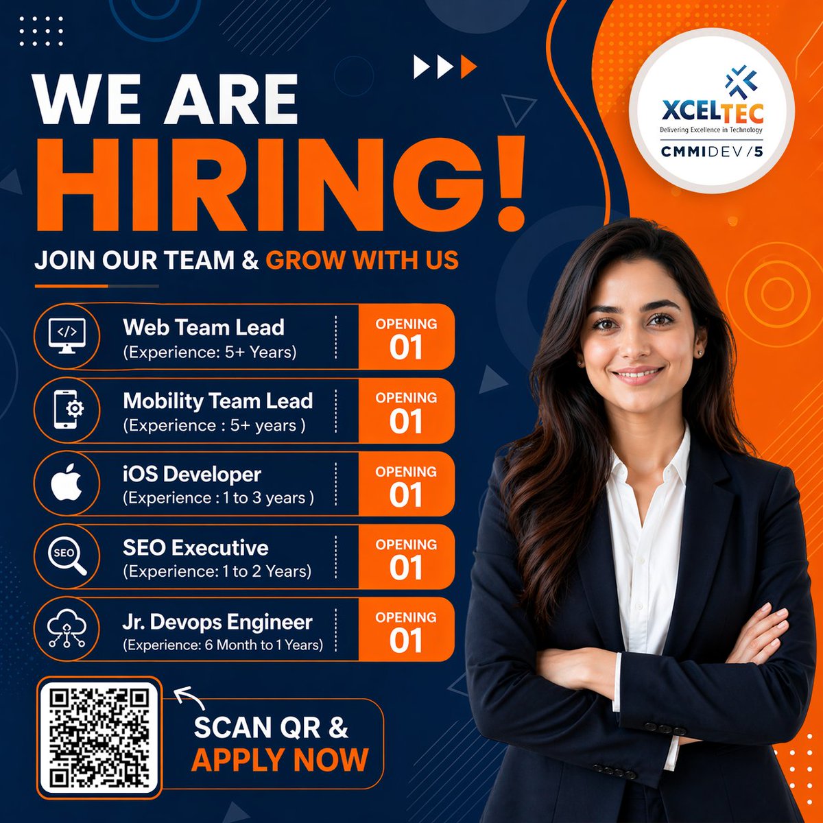 XcelTec - (A CMMI Level 5 Company) tweet media