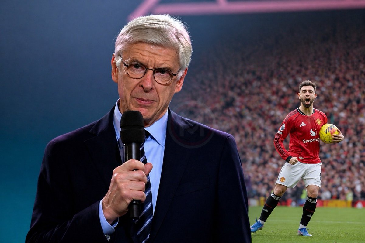 🚨🎙️Arsène Wenger about who deserves the player of the year award;

“People speak only of trophies, but football must also reward brilliance, consistency and responsibility. If the game was truly fair, Bruno Fernandes would be leading every Player of the Year conversation.