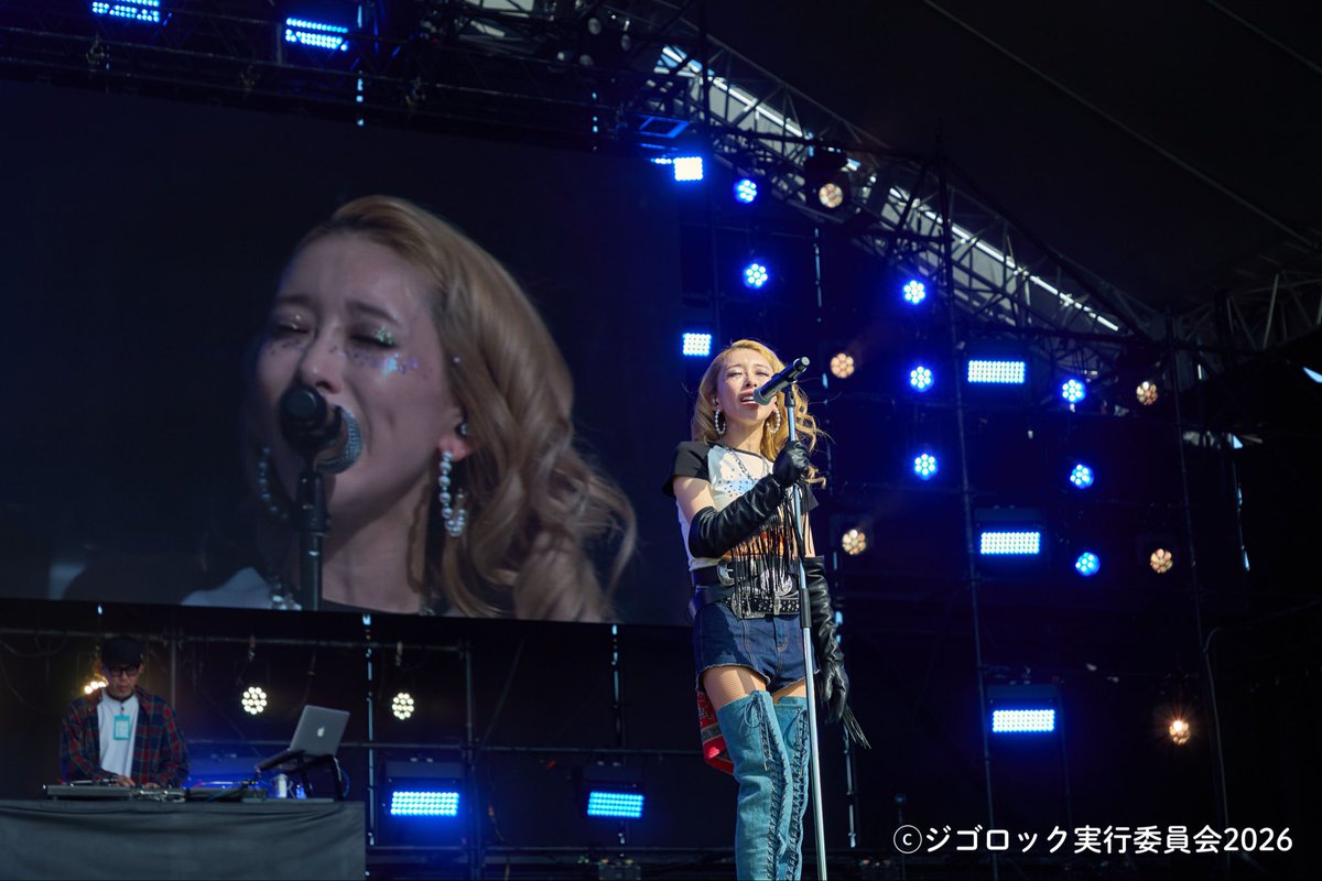 ♨️#ジゴロック2026♨️ DAY1 ライブ写真を公開中✨ ＼ #加藤ミリヤ