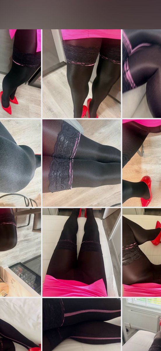 Last night’s tights and stockings was amazing xx