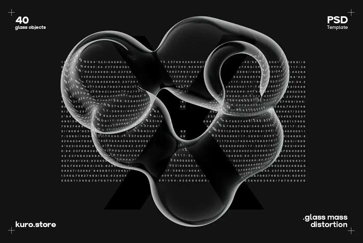 designeour's tweet image. Glass Mass #Distortion #Graphics by kuro 
 designeour.myportfolio.com/glass-mass-dis…