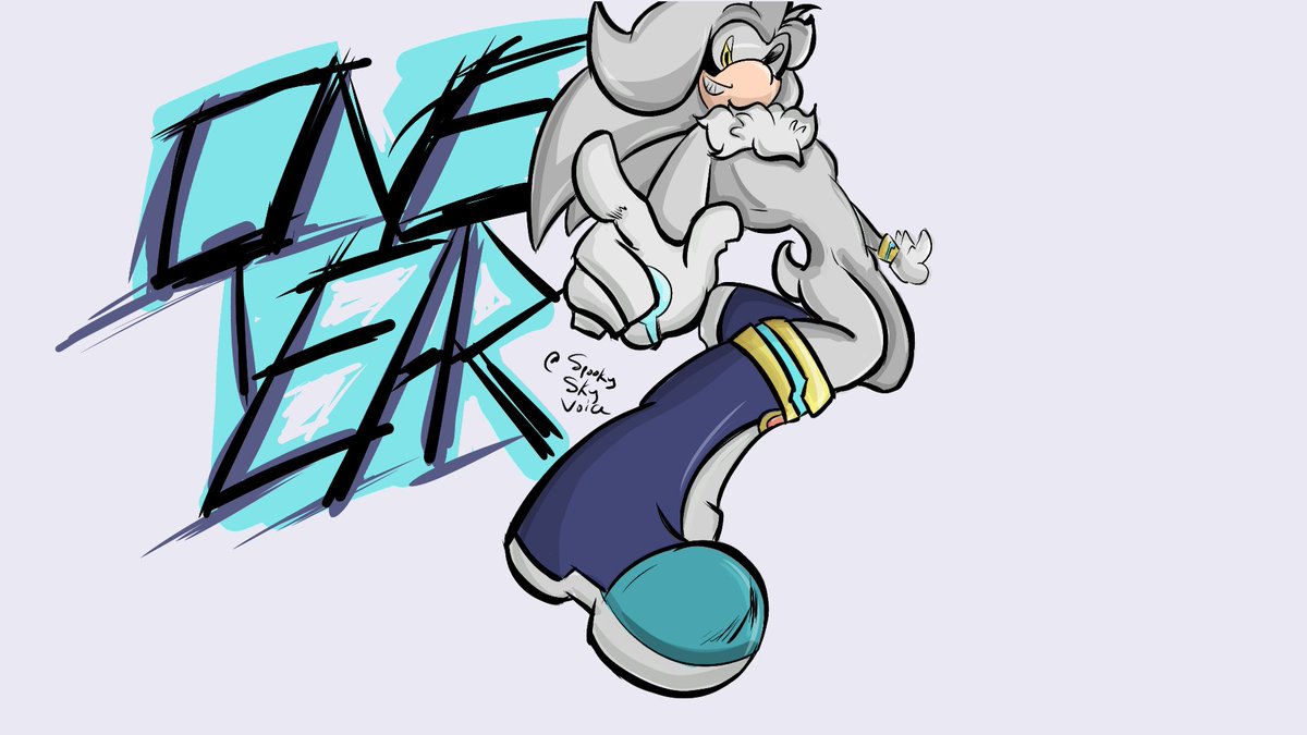 One year!! I'm so grateful for the people and friends I've met in this fandom 🩶 Here's to another year! 🩶 #sonicthedgehog #silverthehedgehog