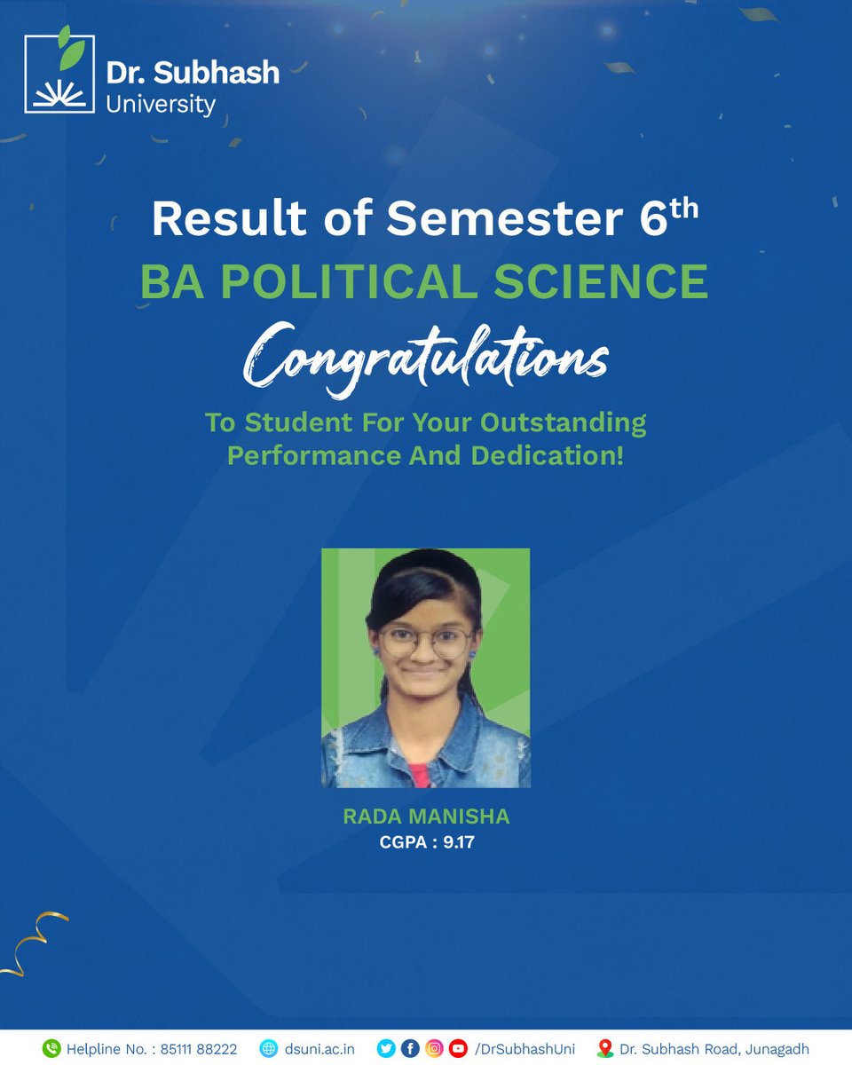 Dr. Subhash University tweet media