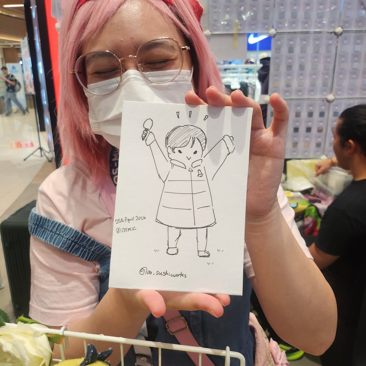 VERY PRETTY ARTIST DREW VERY CUTE YUKI TSUNODA