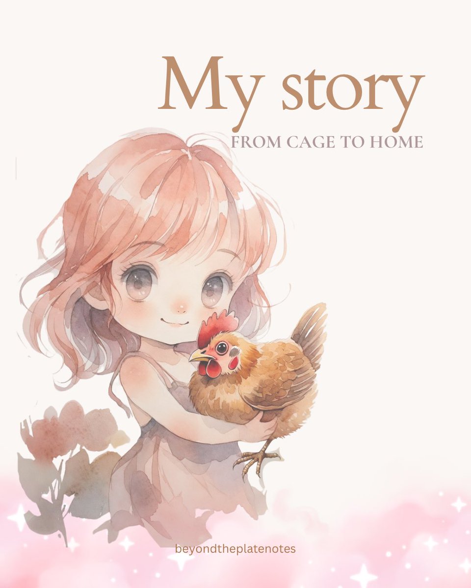 PlateNotesJP's tweet photo. 1羽の鶏の、小さな物語を作りました🐓

From cage to home.
A small story carrying a heavy truth.

https://t.co/74ZAmBrdU4

#cagefree #にわとり https://t.co/5NodyqzPEB