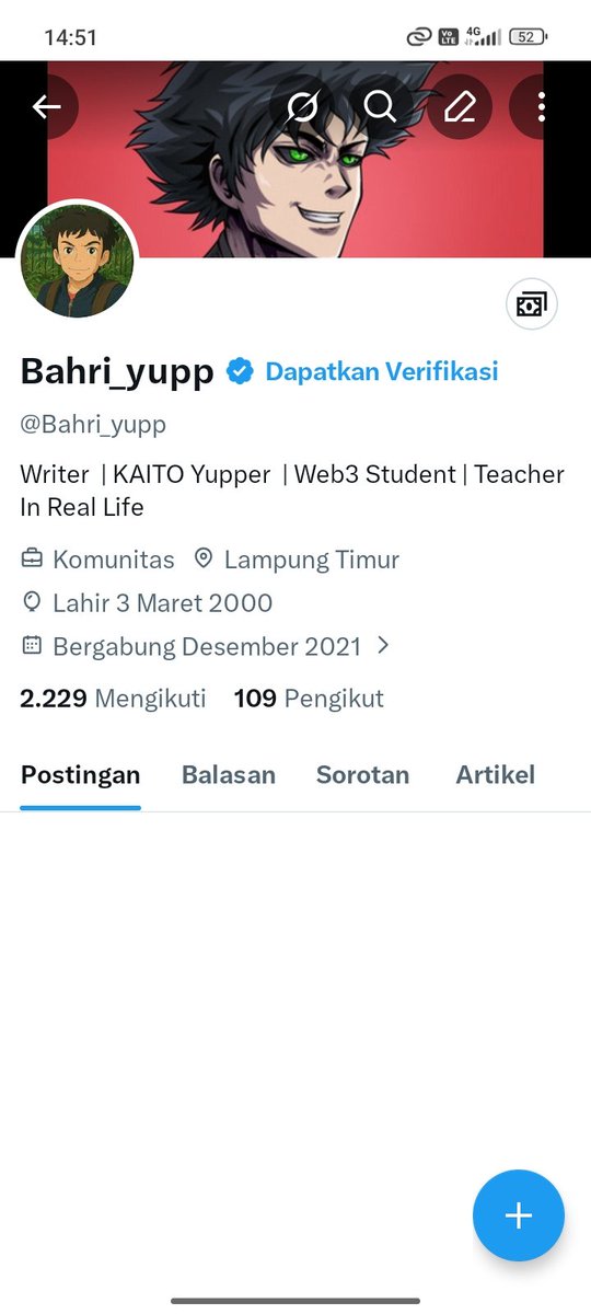 Bahri_yupp's tweet photo. Bantu bang kok kena suspend 🥹 https://t.co/dFg61oJ7Ul