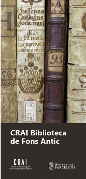 Nueva exposición en CRAI Biblioteca de fons antic Universitat de Barcelona arga-grafologia.blogspot.com/2026/04/nueva-…