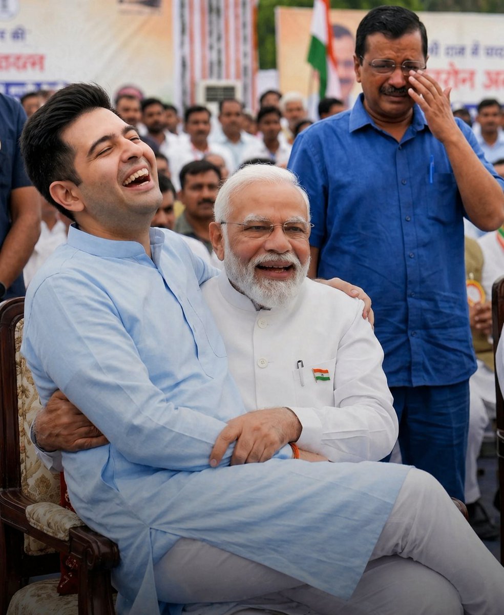 AzadJitsparihar's tweet photo. भाई_एक तो इतना खुश है जैसे jackpot लग गया और पीछे वाला रो रहा हे मेरा क्या होगा सांभा।😀 https://t.co/OIhDshhvrq