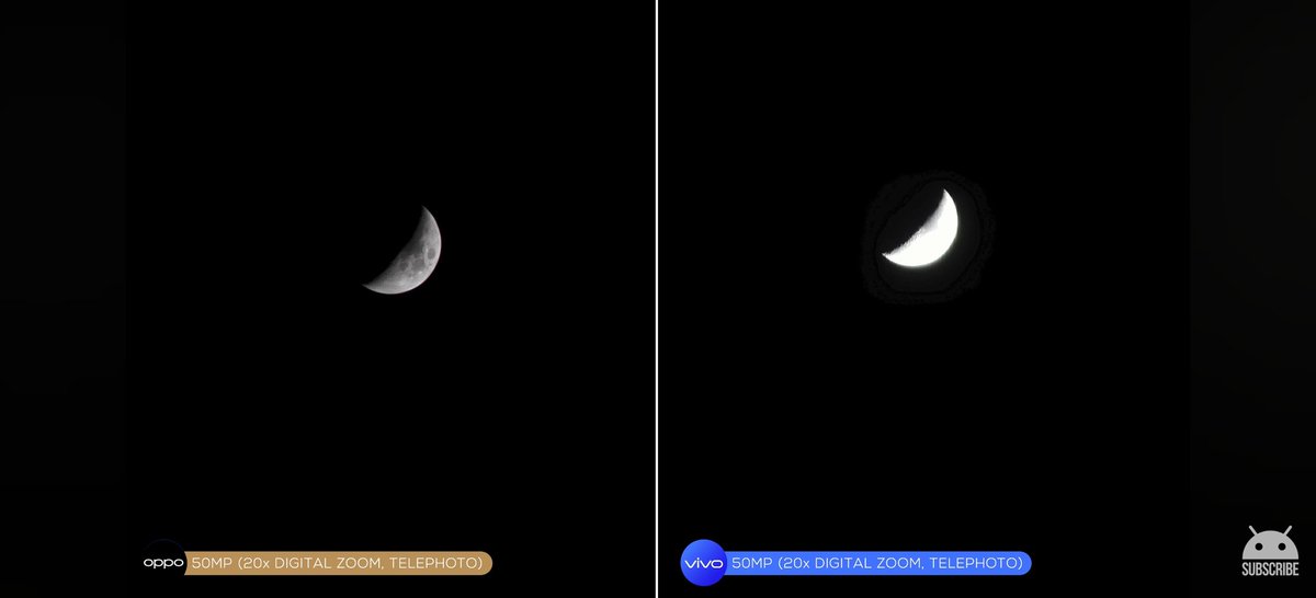 ayansonunigam's tweet image. OPPO Find X9 Ultra 🆚 Vivo X300 Ultra 

 🚨  Moon Photography Comparison  🚨
              ...... 1X , 3X , 10X , 20X  .....

              Which one is better here ❓ 

#OPPO #vivo #OPPOFindX9Ultra #vivoX300Ultra