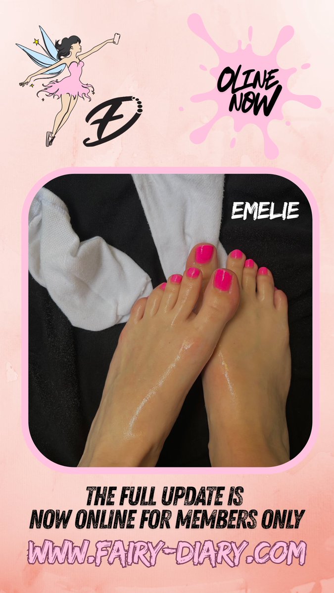 fairy_diary_com's tweet photo. Yesterday's member updates are exclusive to the online member area. Several pictures of Emelie and one of Nele in black tights with her white Nike AF1 shoes and white painted toenails. Have a wonderful weekend everyone! #fairydiary #fairy #diary #feetmodel #shoemodel #sockmodel #germansocks #germanshoes