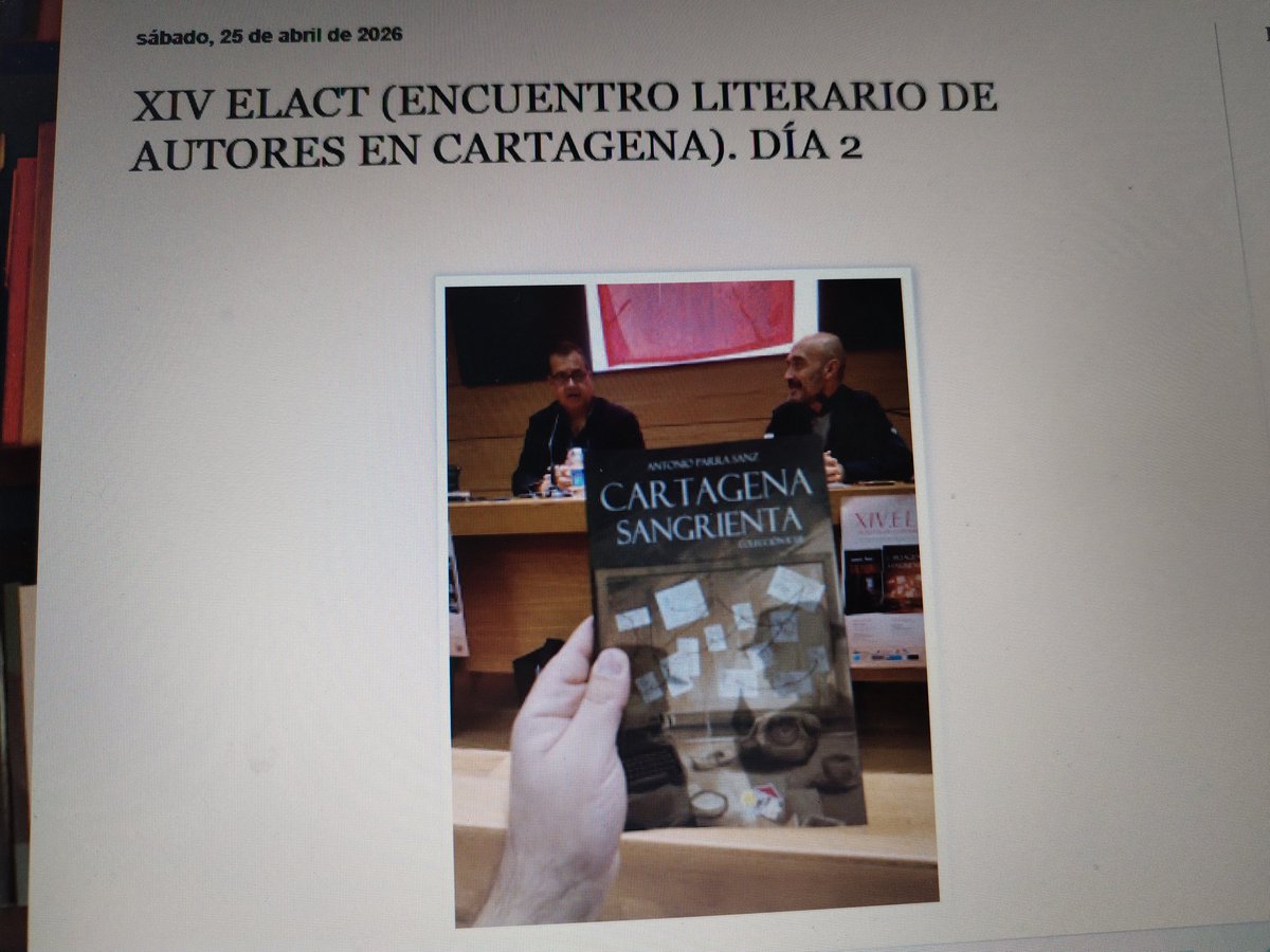 SuperLectorAlfa's tweet photo. https://t.co/oSU1ZAqA8h

Ya está disponible en el blog la segunda crónica de la jornada de ayer del ELACT, el cual concluye esta misma mañana hasta el próximo año.
@ELAdCT https://t.co/hqKPJF3KE9