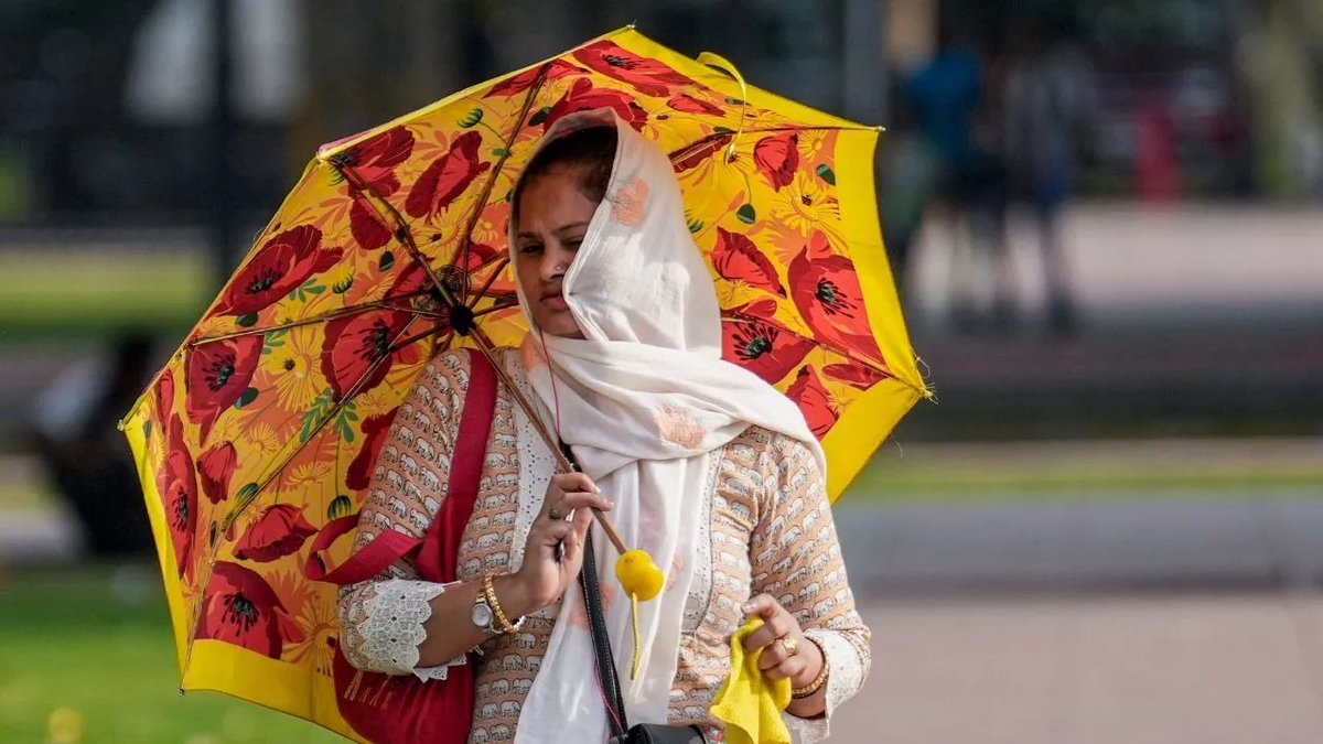 thenewsdrum's tweet image. Delhi on heatwave alert as min temp rises, max likely to touch 42 deg C
newsdrum.in/national/delhi…

#Delhi #Weather #Heatwave #Summer #DelhiWeather #temperature