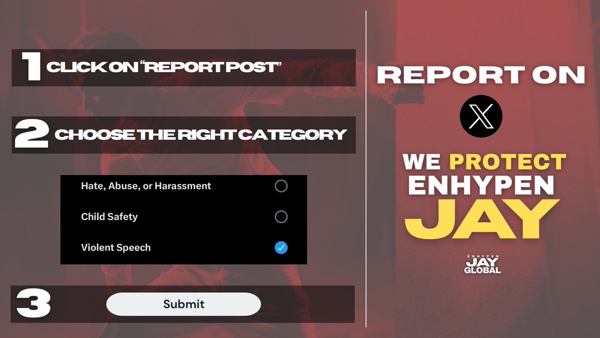 WeProtectENJay's tweet photo. [🚨] X

Do not interact, just block and report. 

‼️Harmful tweets towards 🐈‍⬛. 

🔗https://t.co/OsJnixZ7aY

Please, share. https://t.co/DhEAD5U11H