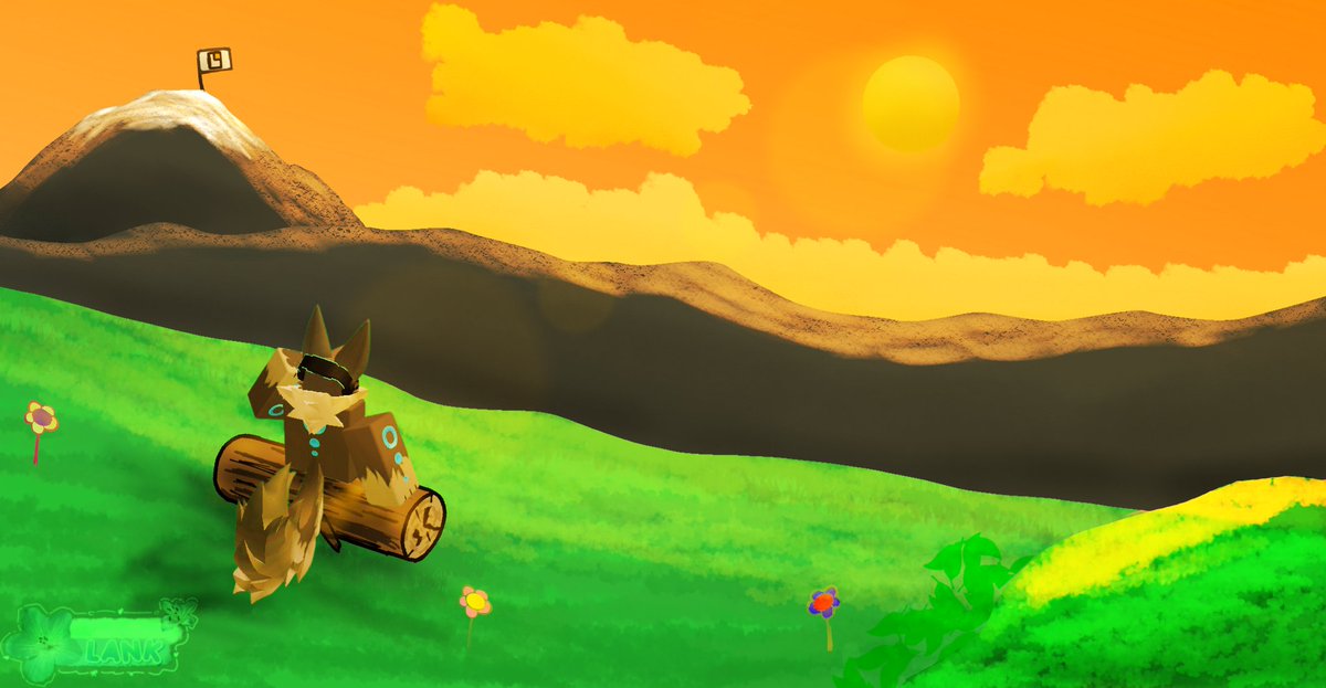 Tankdude_Lank's tweet image. Listening to some music :P

Oh wow it's jammer from #Kaijuparadise lol
#landscapes #Art #Ibispaint #Dreamysunsetaesthetic 

[44 layers and 4 hours. Yikes-]