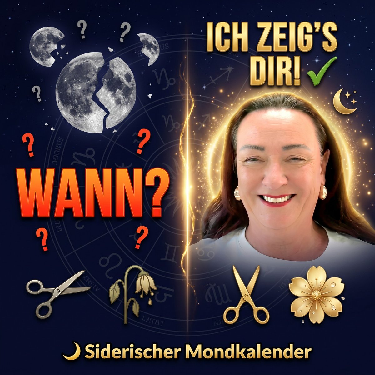 VedAstroSeemann's tweet photo. ⚠️ Mondkalender-Alarm! ✂️

Tropischer Mondkalender gestern: „Mond in Löwe — Frisör-Tag!“
Tatsächlich: Mond noch bis heute, 15.40 Uhr im Krebs. 🚫

Ergebnis: Statt Löwenmähne — Stangenlocken. 😂

Der Vedische Mondkalender 2026 zeigt den echten Himmel.

👉 https://t.co/E5uncmF11w https://t.co/Pu7bdssi3v