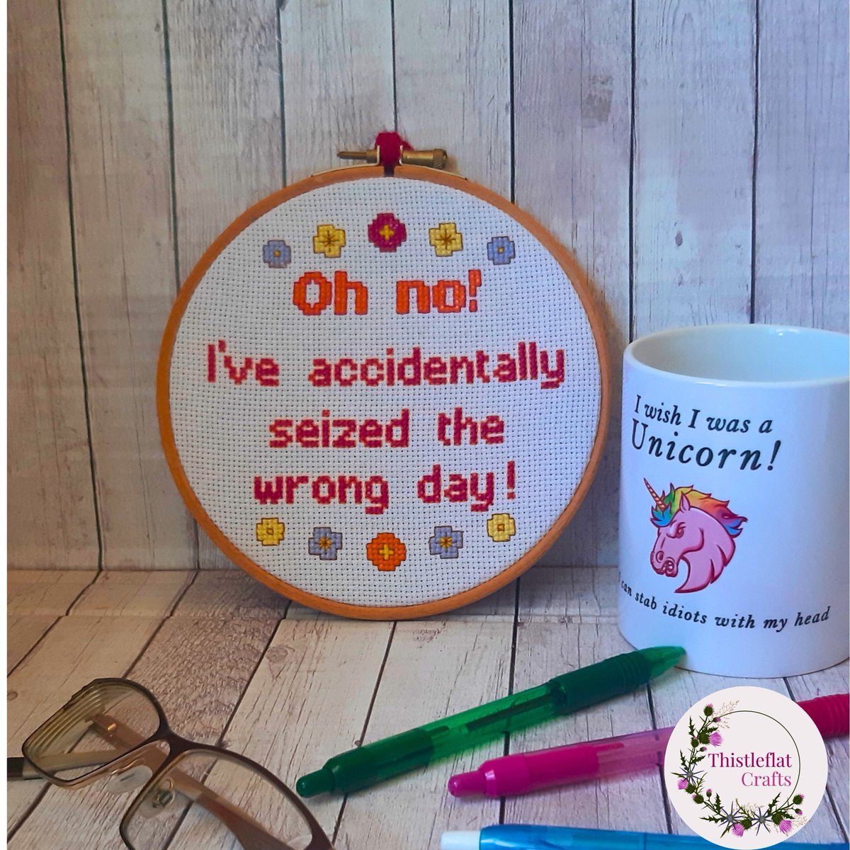 Sarah @Thistleflat Crafts tweet media