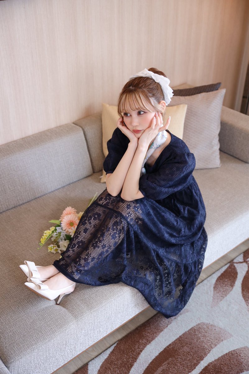 Marryme_press's tweet image. lace onepiece restock✨

モデル  163cm  Sサイズ着用

#marryme #植草れいあ #結婚相談所マリーミー #婚活 #ワンピース #オケージョン